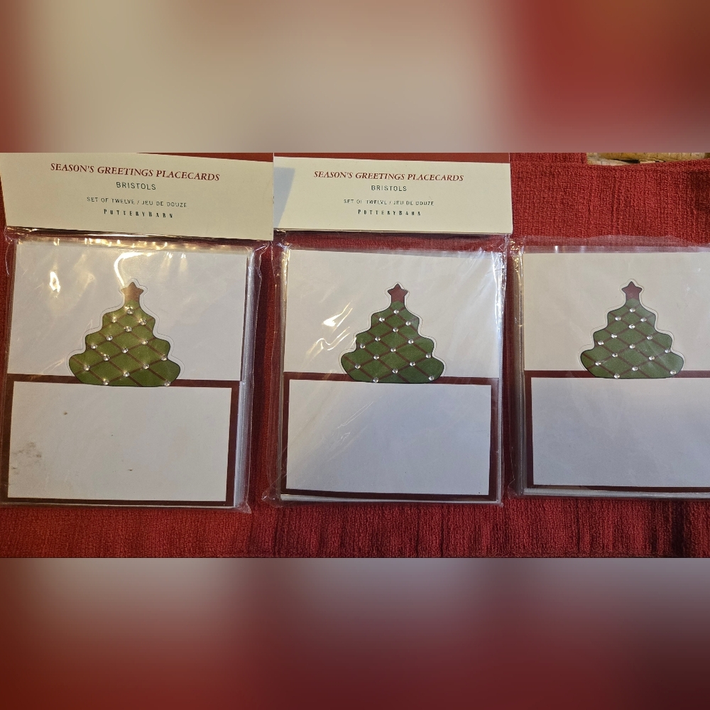 Bristols Seasons Greetings Place Cards